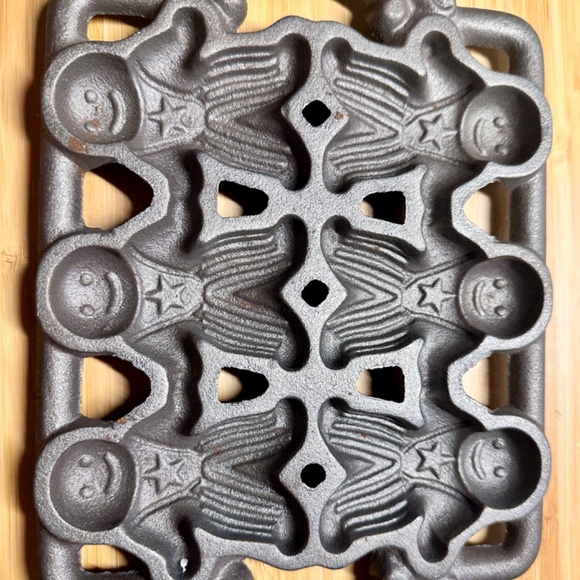 Vintage John Wright All American Gingerbread Mold - Picture 2 of 2